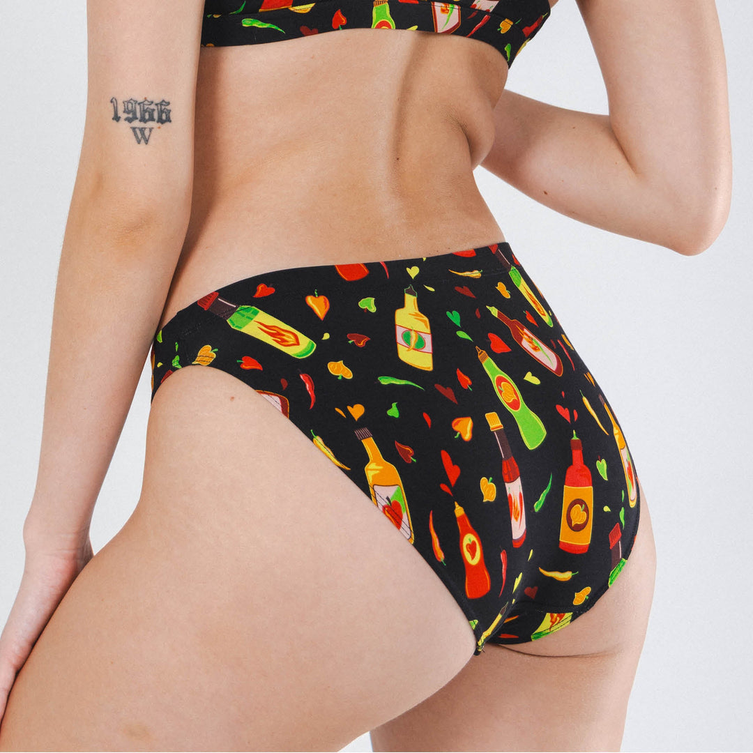 The Gotcha Sriracha | Hot Sauce Modal Bikini Underwear