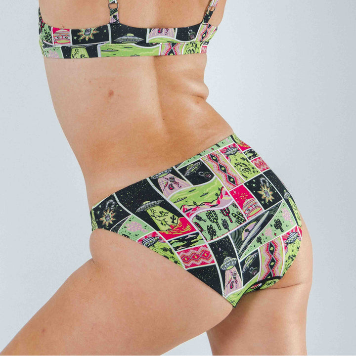 The Area 51 | Retro-Futuristic Alien Modal Bikini Underwear