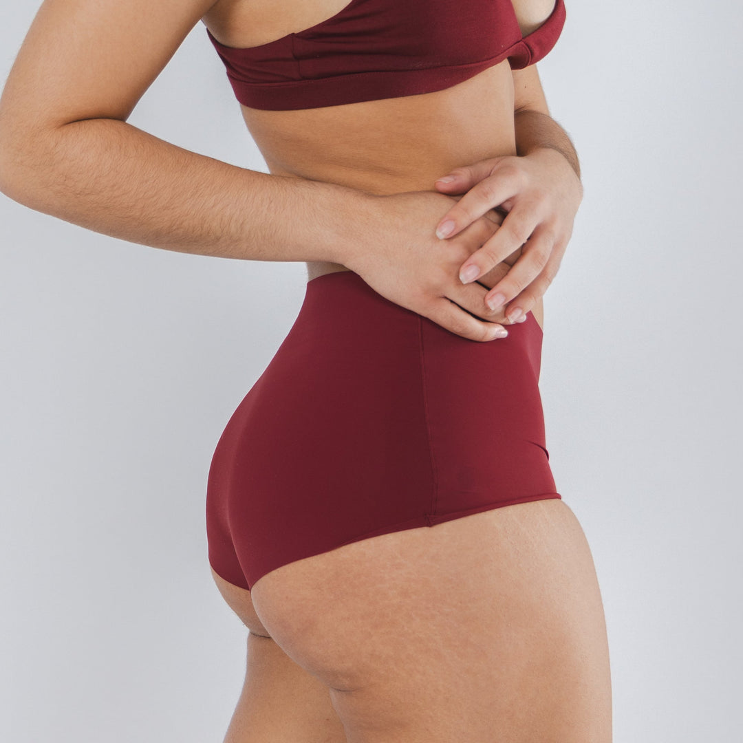 The Sommelier | Burgundy Women’s Seamless Boyshort