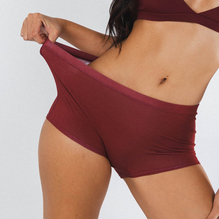 The Sous Chef | Flour Hand Print Modal Boyshort Underwear