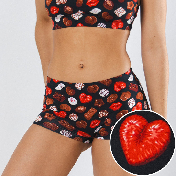 The Bonbons | Naughty Chocolates Modal Boyshort Underwear