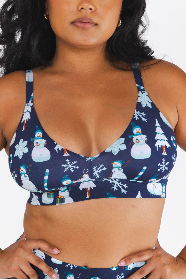 The Big Blizzard | Naughty Snowmen Boob Hammock™ Busty Bralette