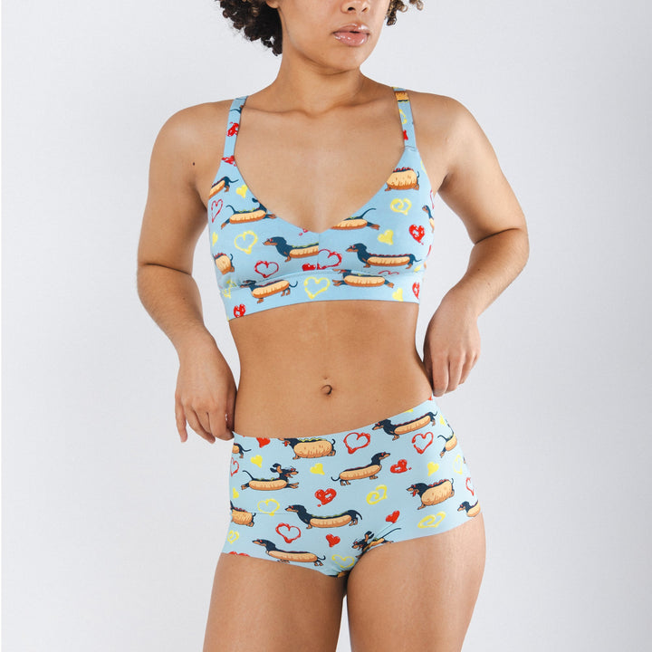 The Lovely Wiener | Wiener Dogs Women’s Seamless Boyshort