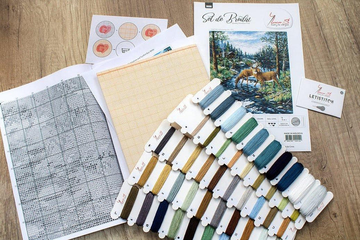 Peaceful Morning B606L Counted Cross-Stitch Kit