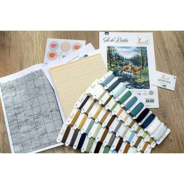 Peaceful Morning B606L Counted Cross-Stitch Kit