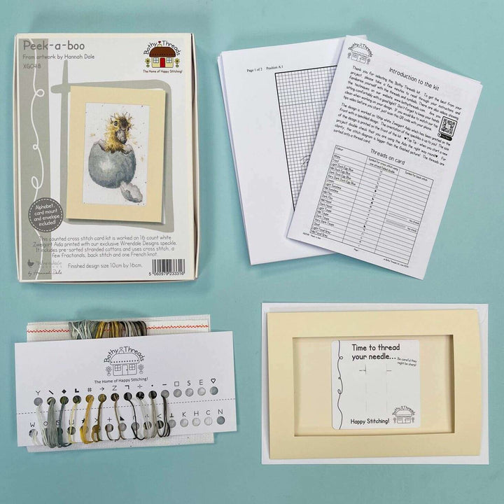 Peek-a-boo XGC48 Counted Cross Stitch Kit