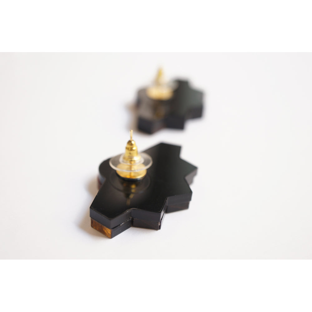 Accordion Flower Earrings by Laliblue 2