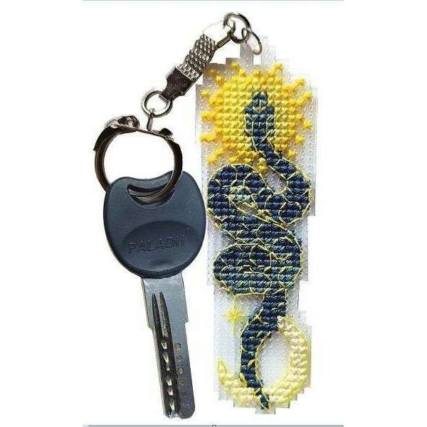 Pendant - Snake  Counted cross stitch kit 8087A