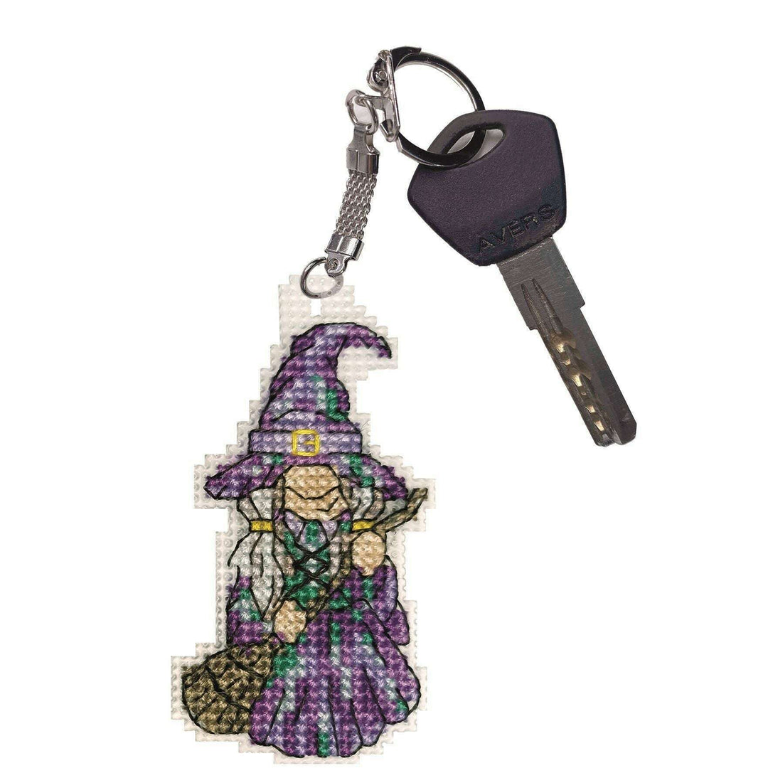 Pendant - Witch Counted cross stitch kit 8100A
