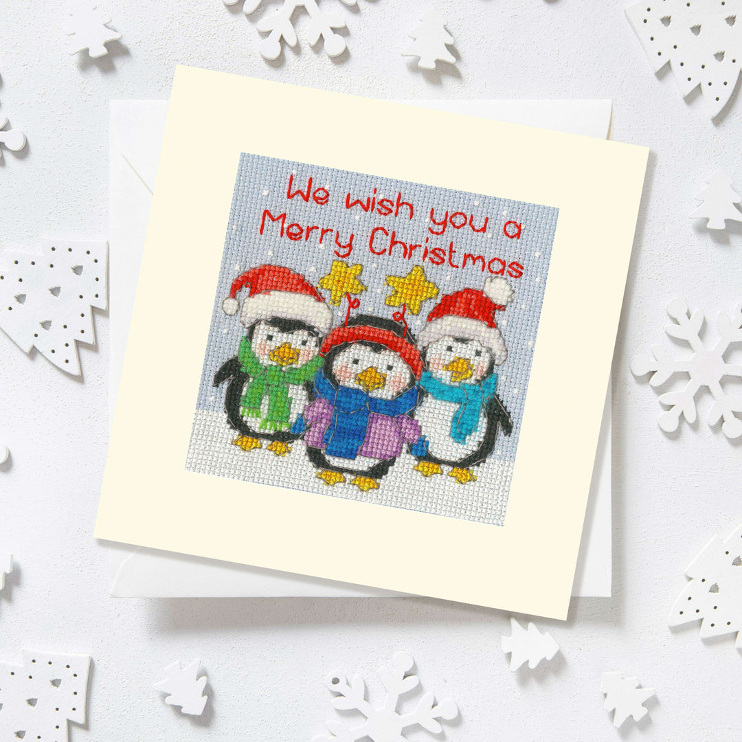 Penguin Pals  XMAS69 Counted Cross Stitch Kit