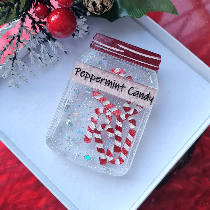 Peppermint Candy Brooch by Cherryloco Jewellery 4