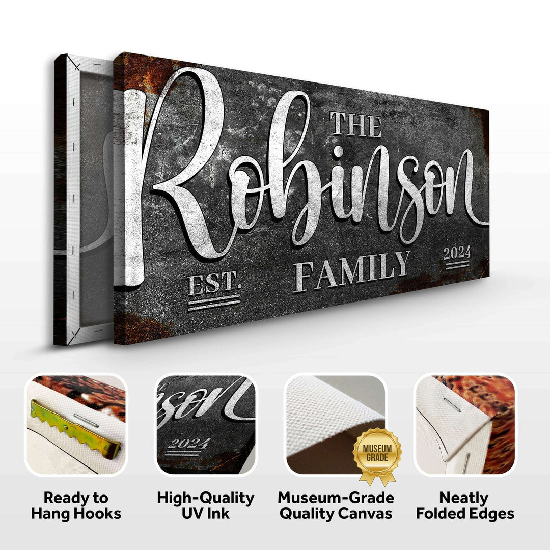 Personalized Family Sign