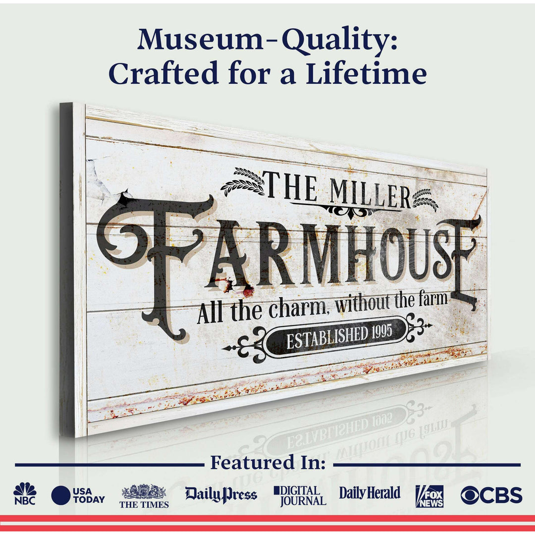 Personalized Farmhouse Sign II