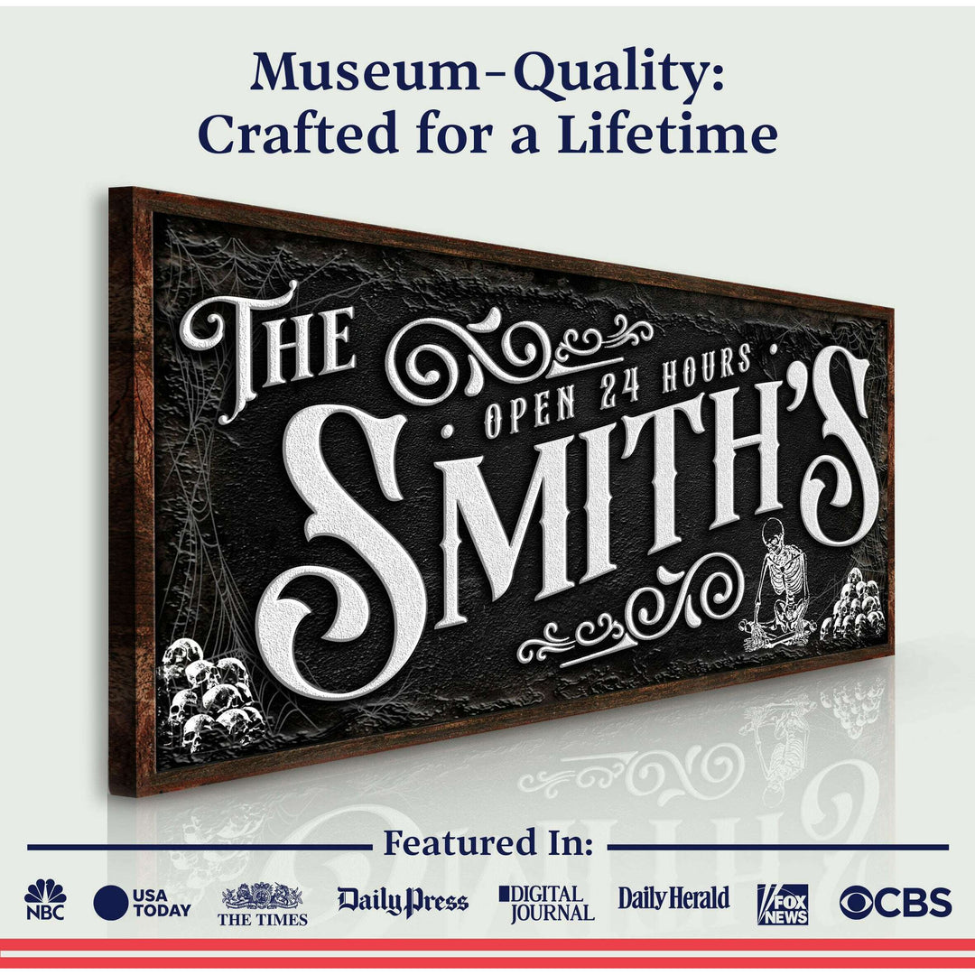 Personalized Gothic Sign II