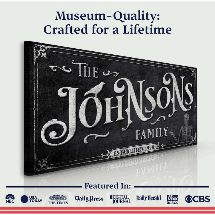 Personalized Gothic Sign III