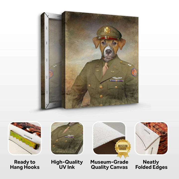 Pet Beagle Military Dog Sign