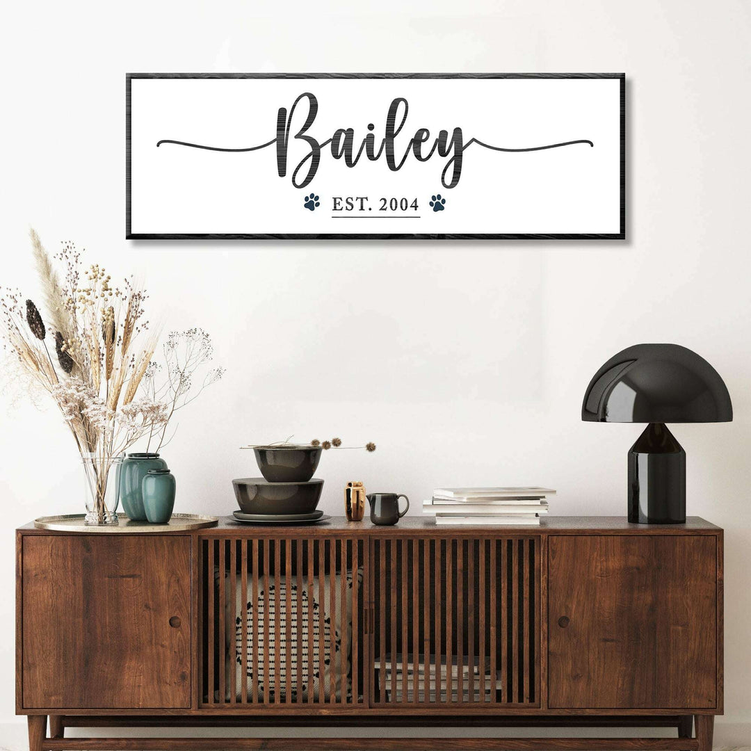 Pet Name Sign II