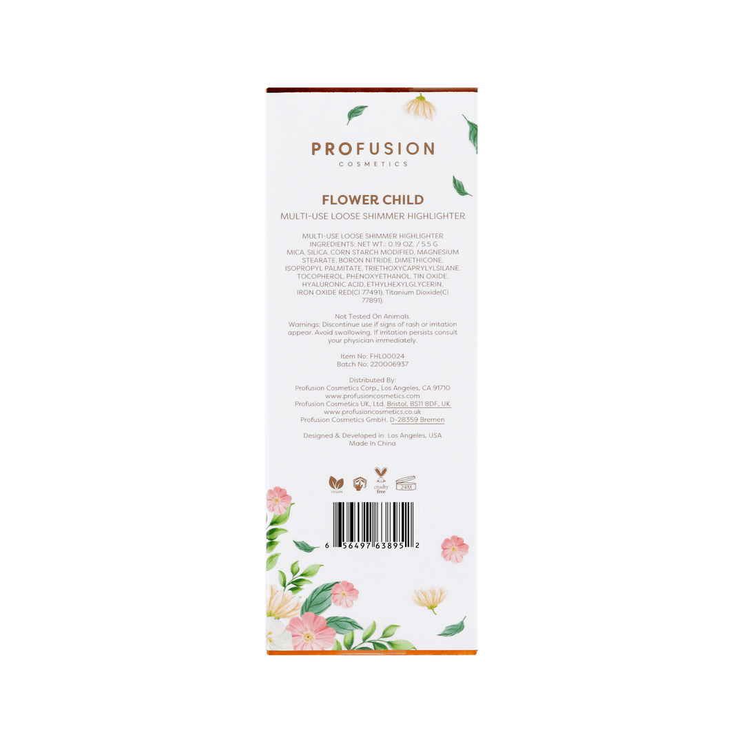 Petal Perfect |Flower Child Multi-Use Loose Shimmer Highlighter