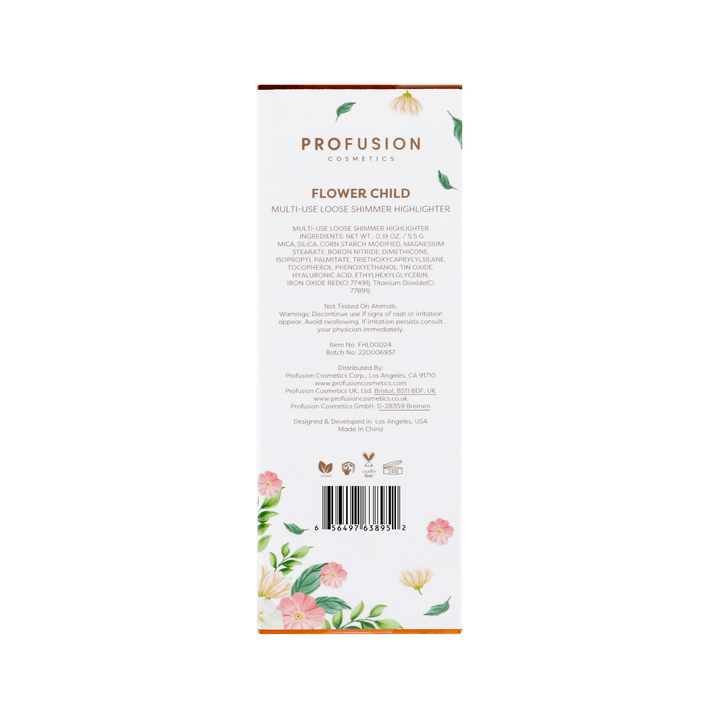Petal Perfect |Flower Child Multi-Use Loose Shimmer Highlighter