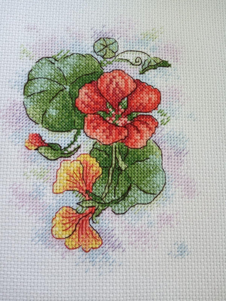 Petals of Tenderness SM-425 Counted Cross Stitch Kit