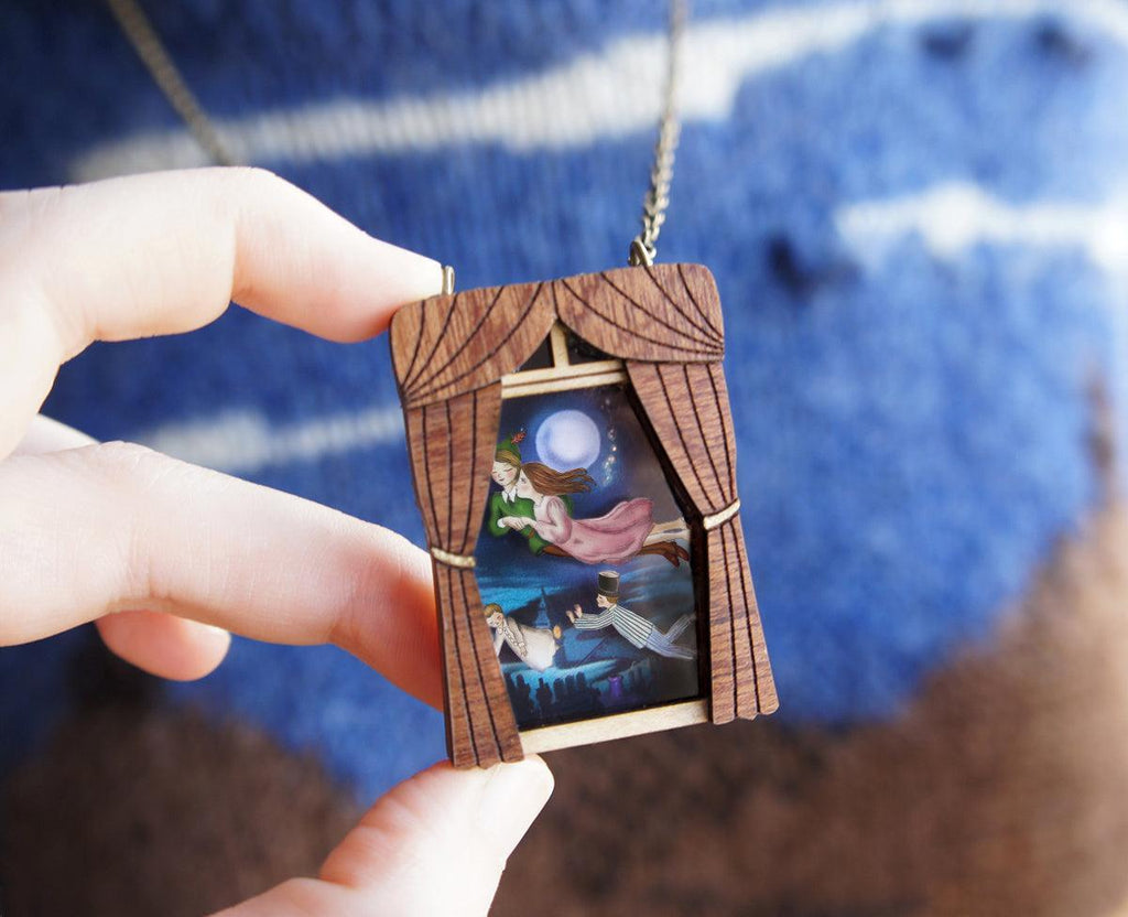 Peter Pan Necklace by Laliblue - Quirks!