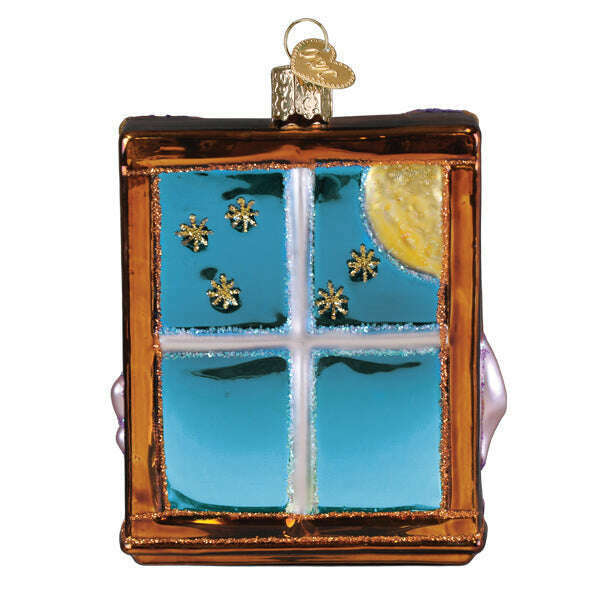 Old World Christmas Peter Pan's Second Star Blown Glass Ornament