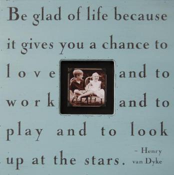 Photobox "Be Glad of Life" - Quirks!