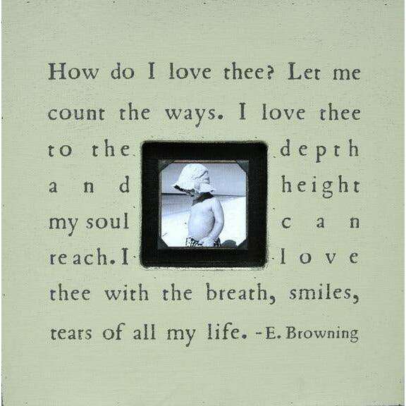Photobox "How Do I Love Thee" - Quirks!