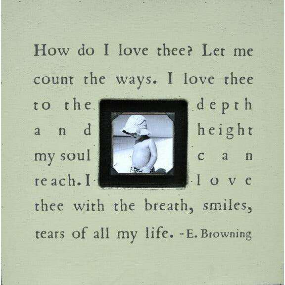 Photobox "How Do I Love Thee" - Quirks!