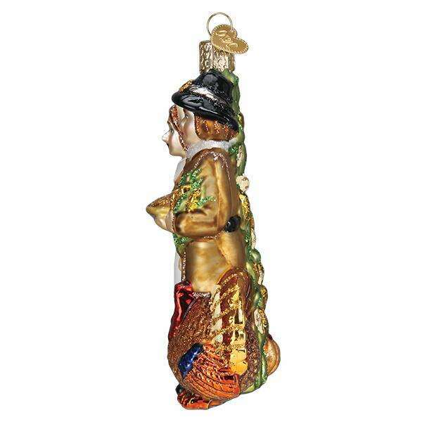 Old World Christmas Pilgrim Thanksgiving Blown Glass Ornament