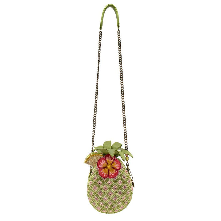 Pineapple Island Crossbody Handbag by Mary Frances Image 7