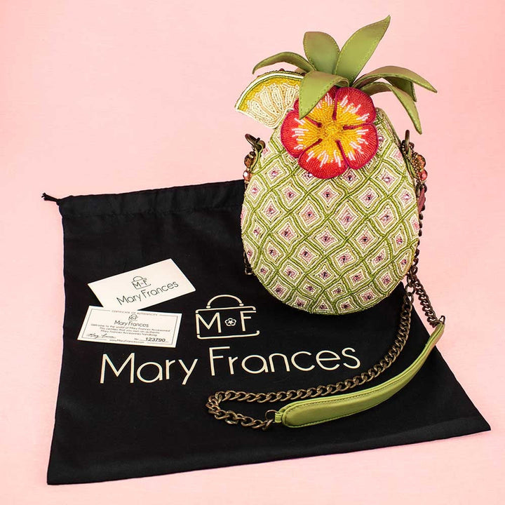 Pineapple Island Crossbody Handbag by Mary Frances Image 9