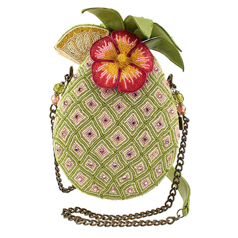 Pineapple Island Crossbody Handbag by Mary Frances Image 1