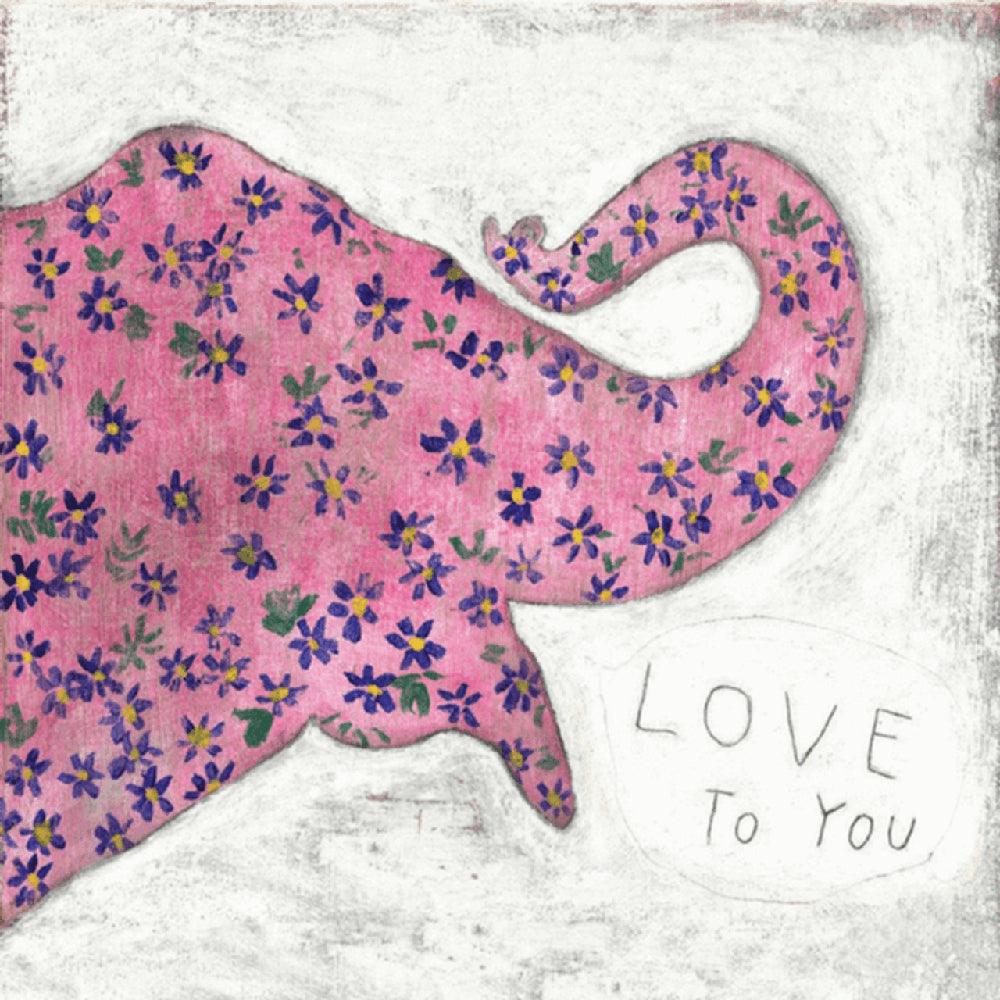 "Pink Elephant" Art Print - Quirks!