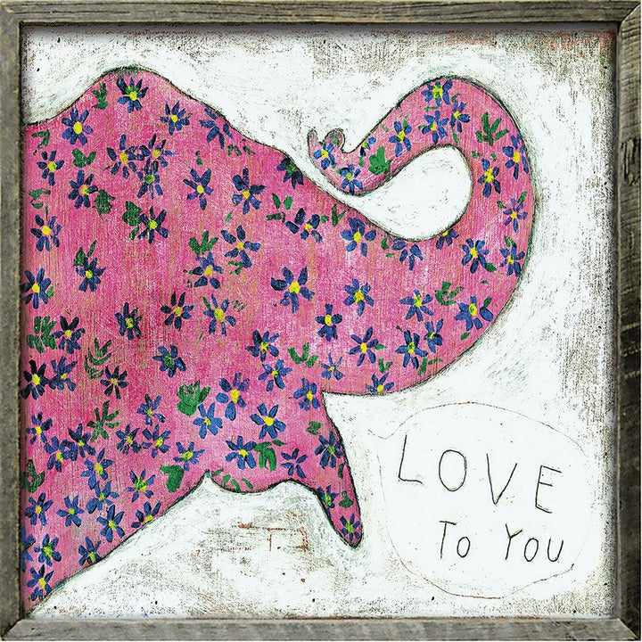 "Pink Elephant" Art Print - Quirks!