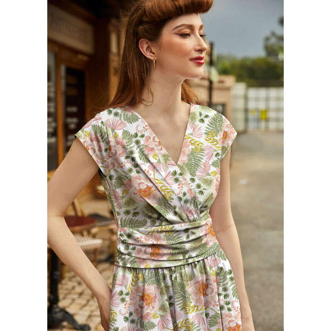 Pink Floral Greta Dress