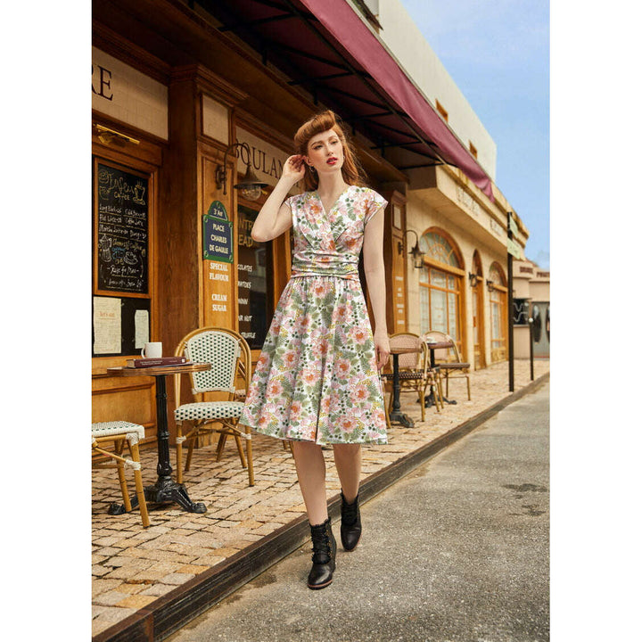Pink Floral Greta Dress