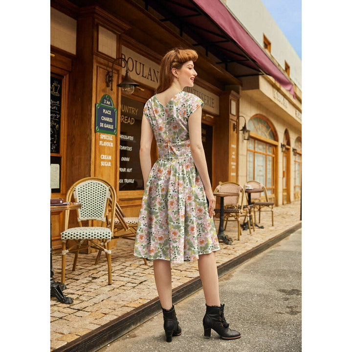 Pink Floral Greta Dress