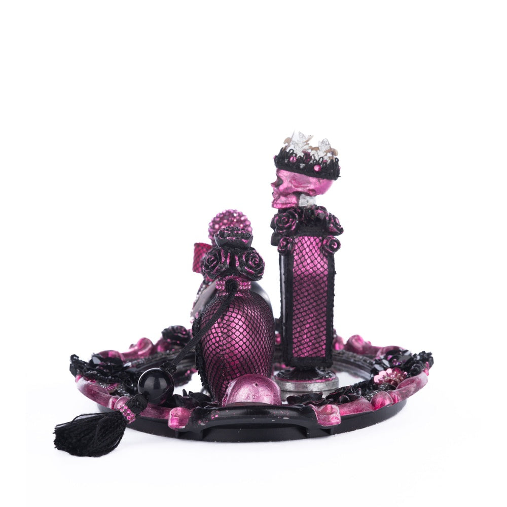 Pink Passion Vanity Tray with Bottles Set by Katherine's Collection  1