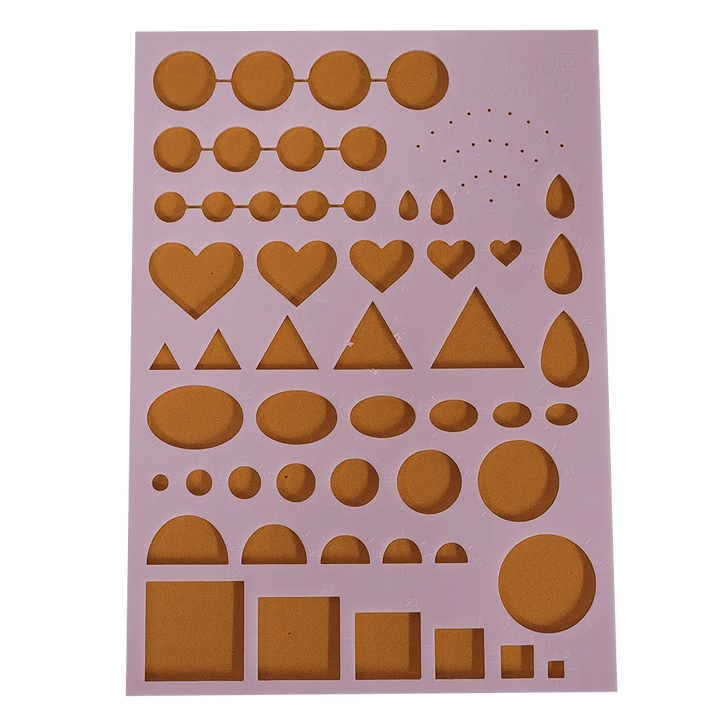 Pink Quilling Tool Board F07M3-3-pink