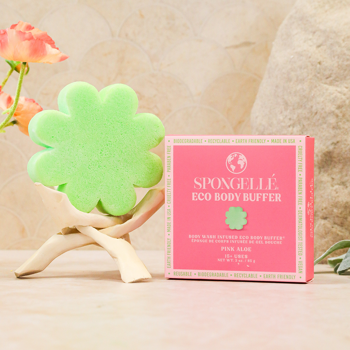 Pink Aloe | Eco Body Buffer