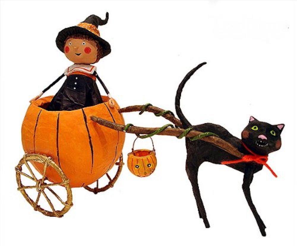 Piper's Pumpkin Ride Halloween Lori Mitchell Collectible Figurine - Quirks!