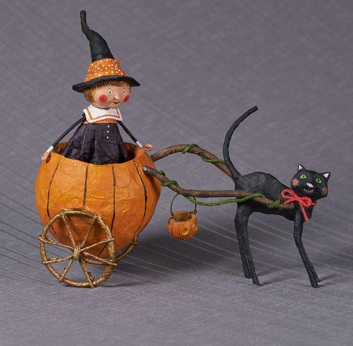 Piper's Pumpkin Ride Halloween Lori Mitchell Collectible Figurine - Quirks!