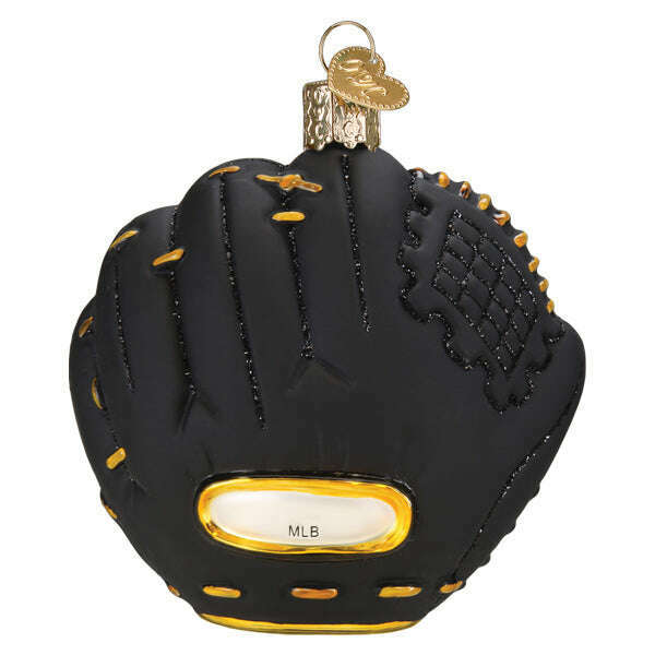 Old World Christmas Pirates Baseball Mitt Blown Glass Ornament