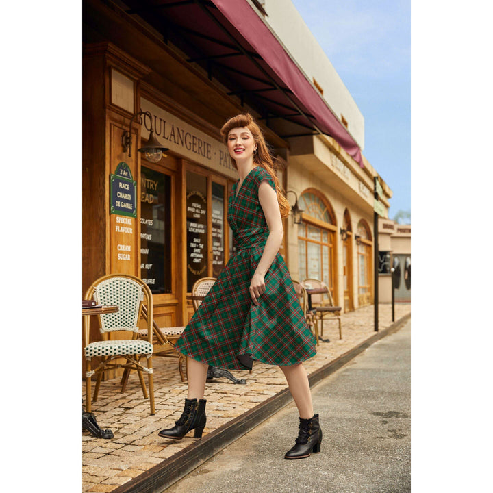 Plaid Greta Dress