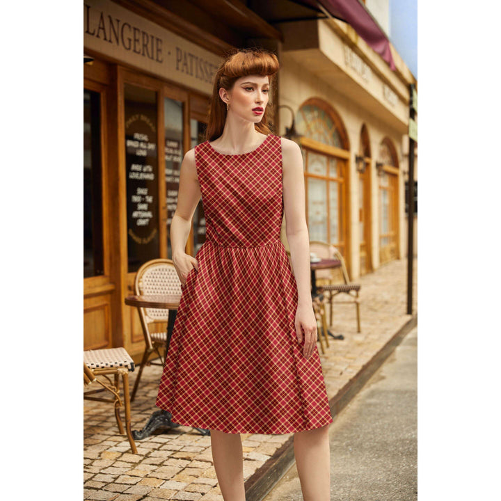 Plaid Vintage Dress