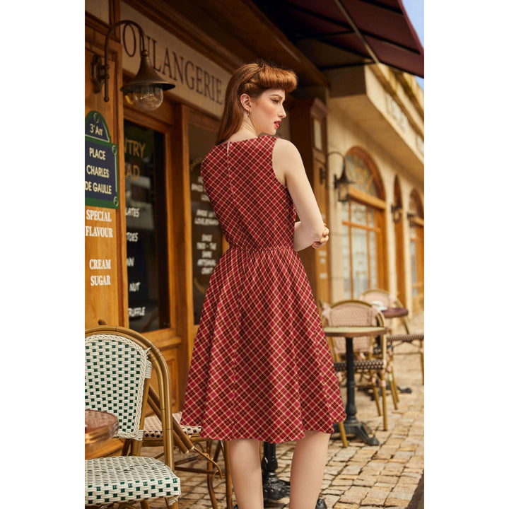 Plaid Vintage Dress