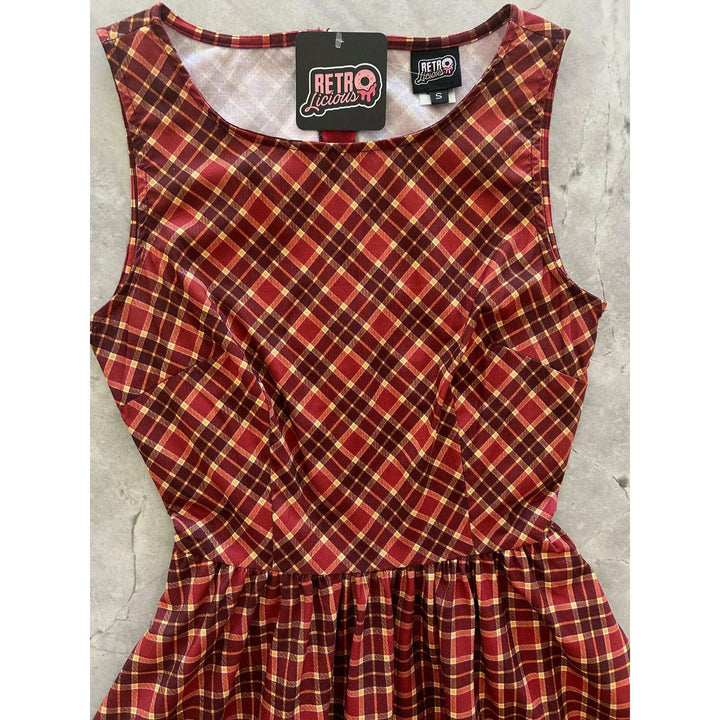 Plaid Vintage Dress
