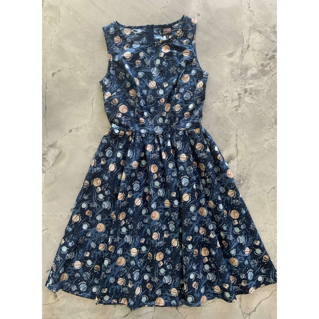 Planets Vintage Dress