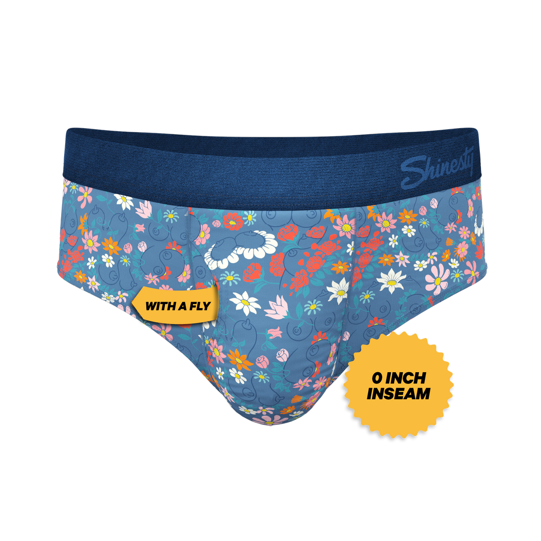 The Gardening Nips | Busty Floral Ball Hammock® Pouch Underwear Briefs